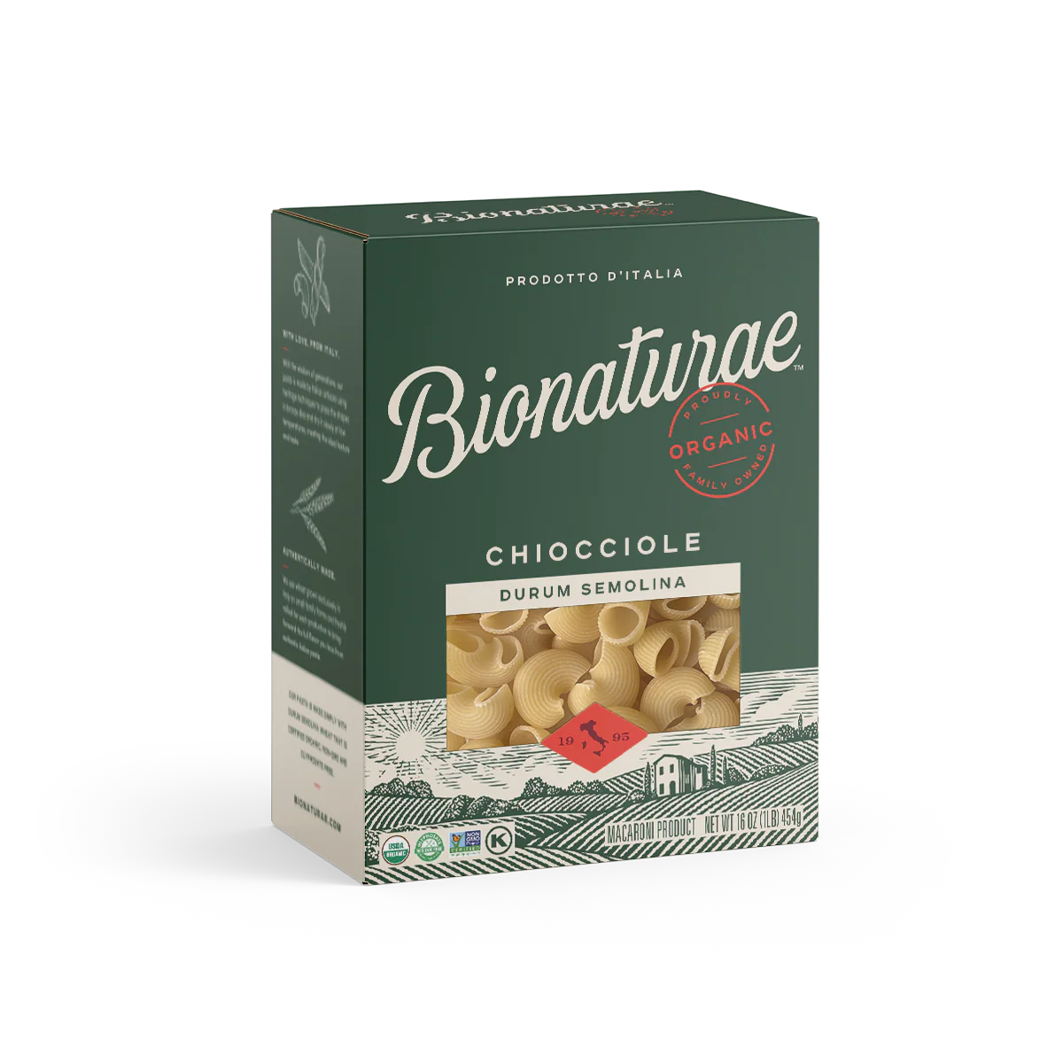 Organic Durum Semolina Chiocciole
