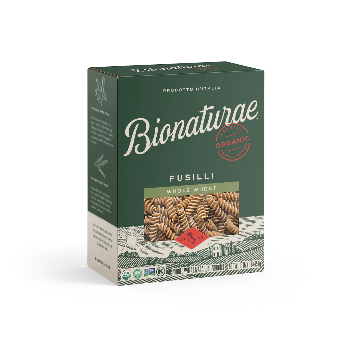 Organic Whole Wheat Fusilli