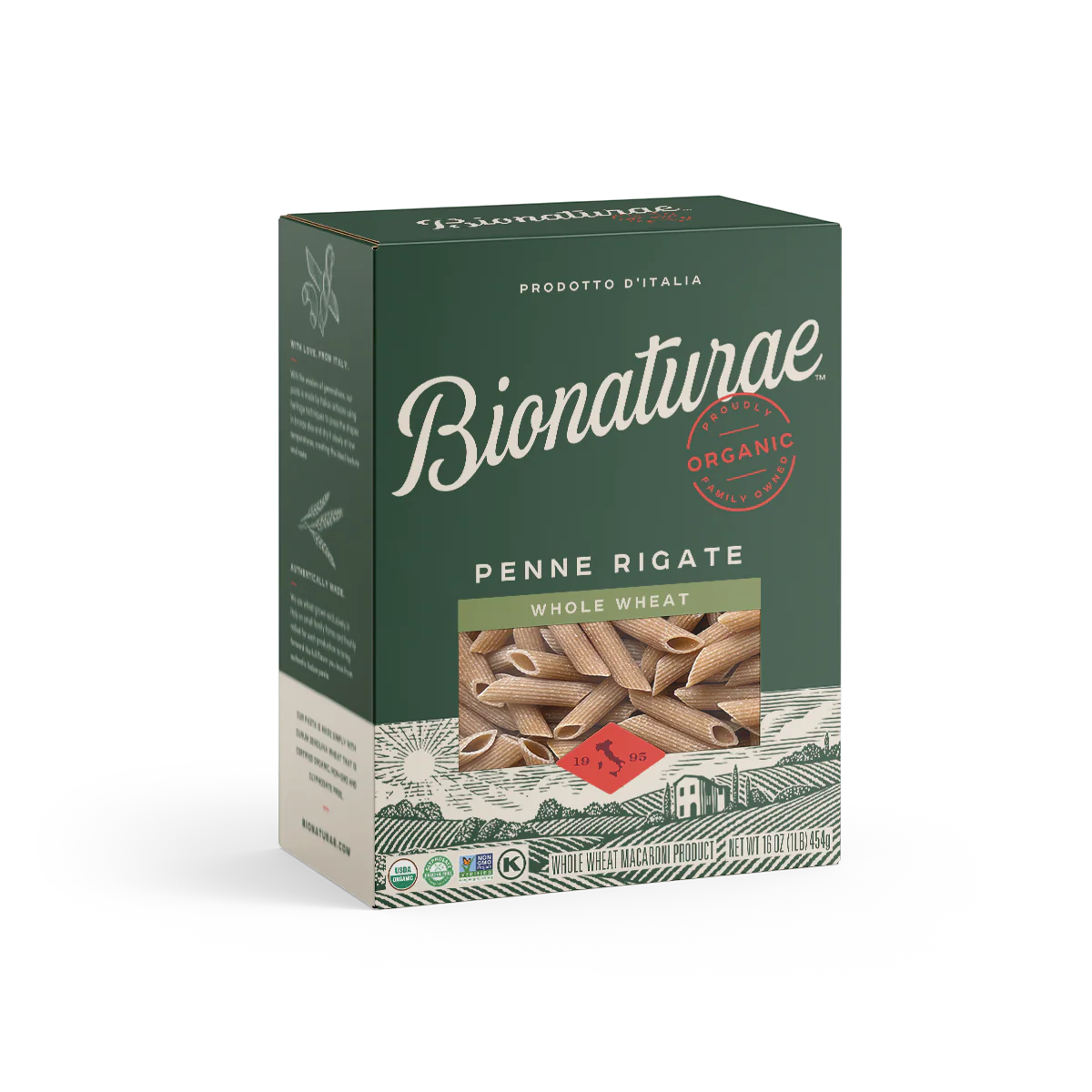 Organic Whole Wheat Penne Rigate