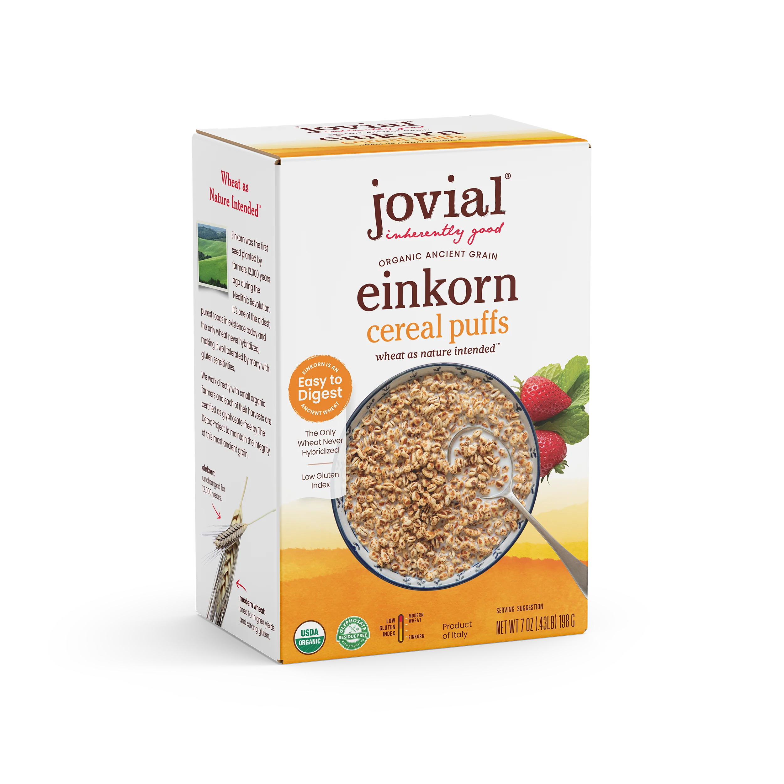 Organic Einkorn Cereal Puffs